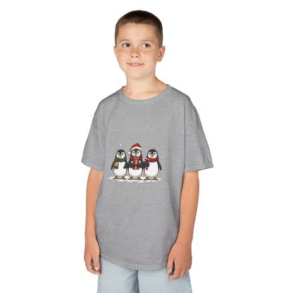 Christmas Penguin Kids Tee