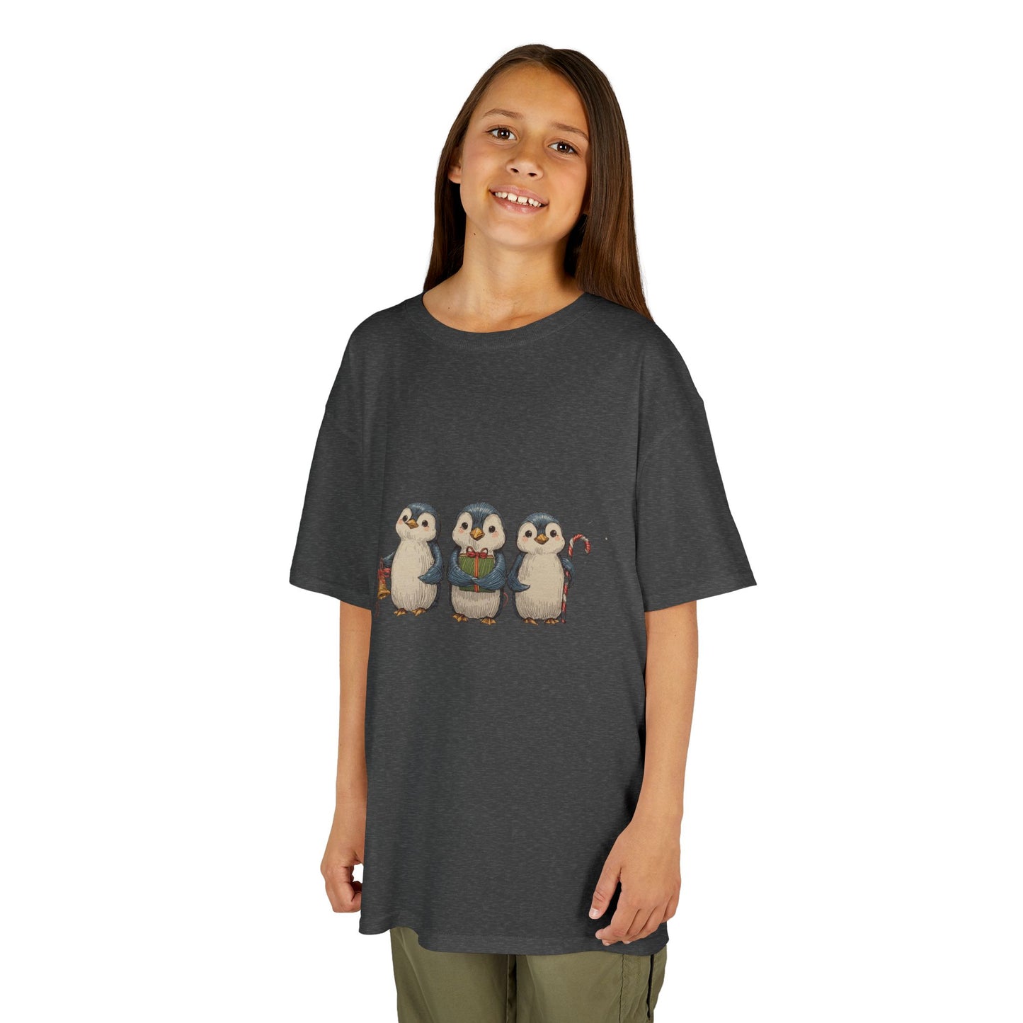 Whimsical Penguin Kids Tee
