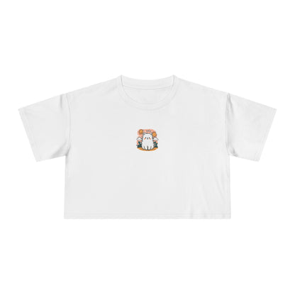 Mini Cat Crop Tee