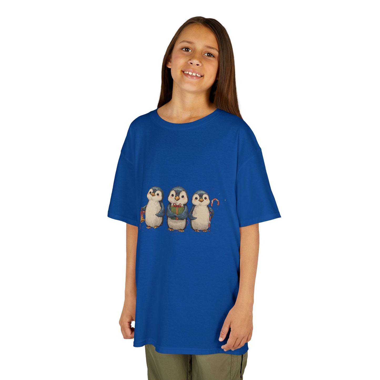 Whimsical Penguin Kids Tee