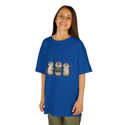 Whimsical Penguin Kids Tee