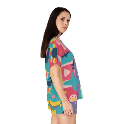 Geometric Pajama Set