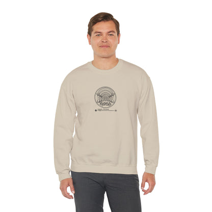 Speak Crewneck Sweatshirt - Black Stitching