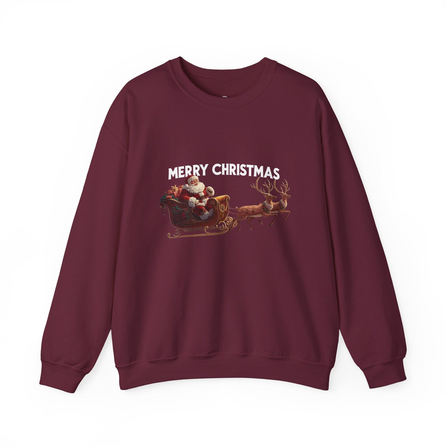Christmas Santa Sleigh Sweatshirt