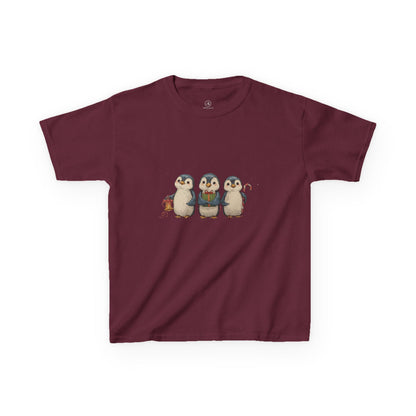 Whimsical Penguin Kids Tee