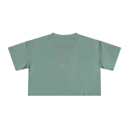 Mini Bunny Crop Tee