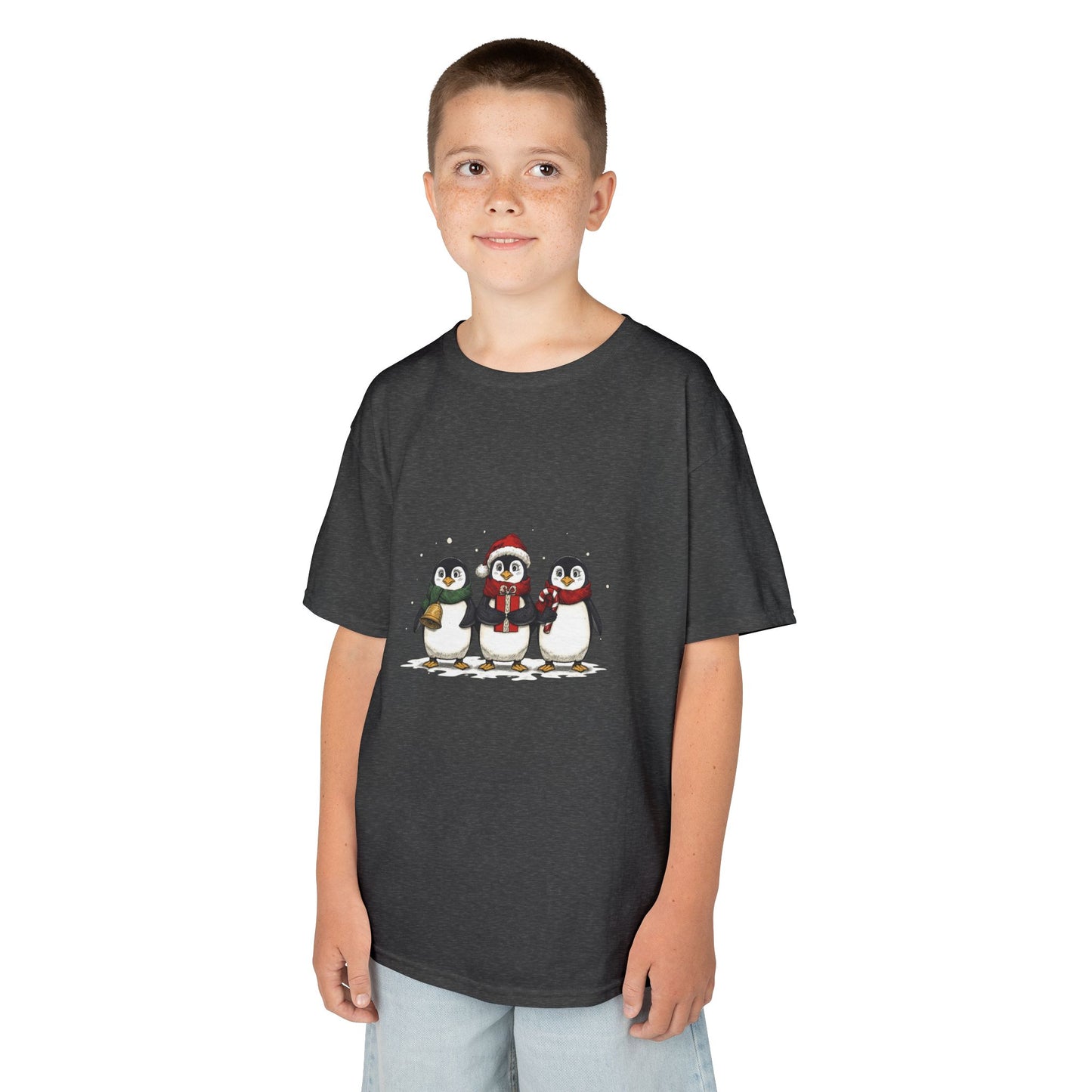 Christmas Penguin Kids Tee