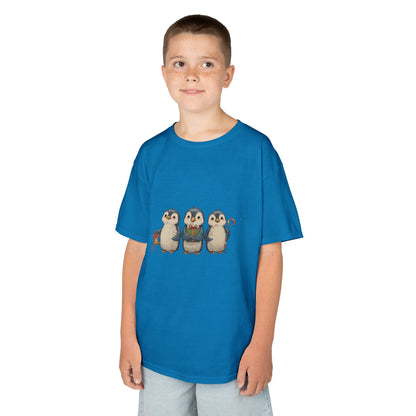 Whimsical Penguin Kids Tee