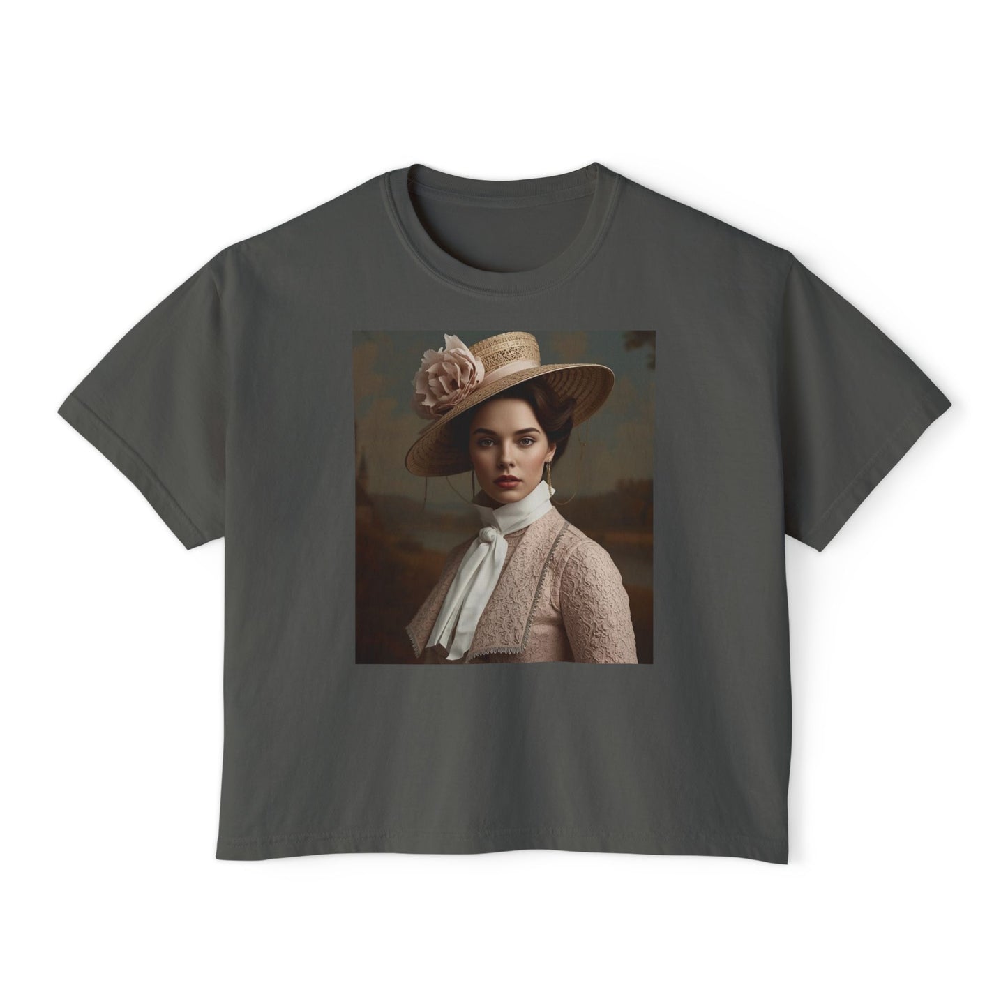 She's Trouble — Boxy Tee