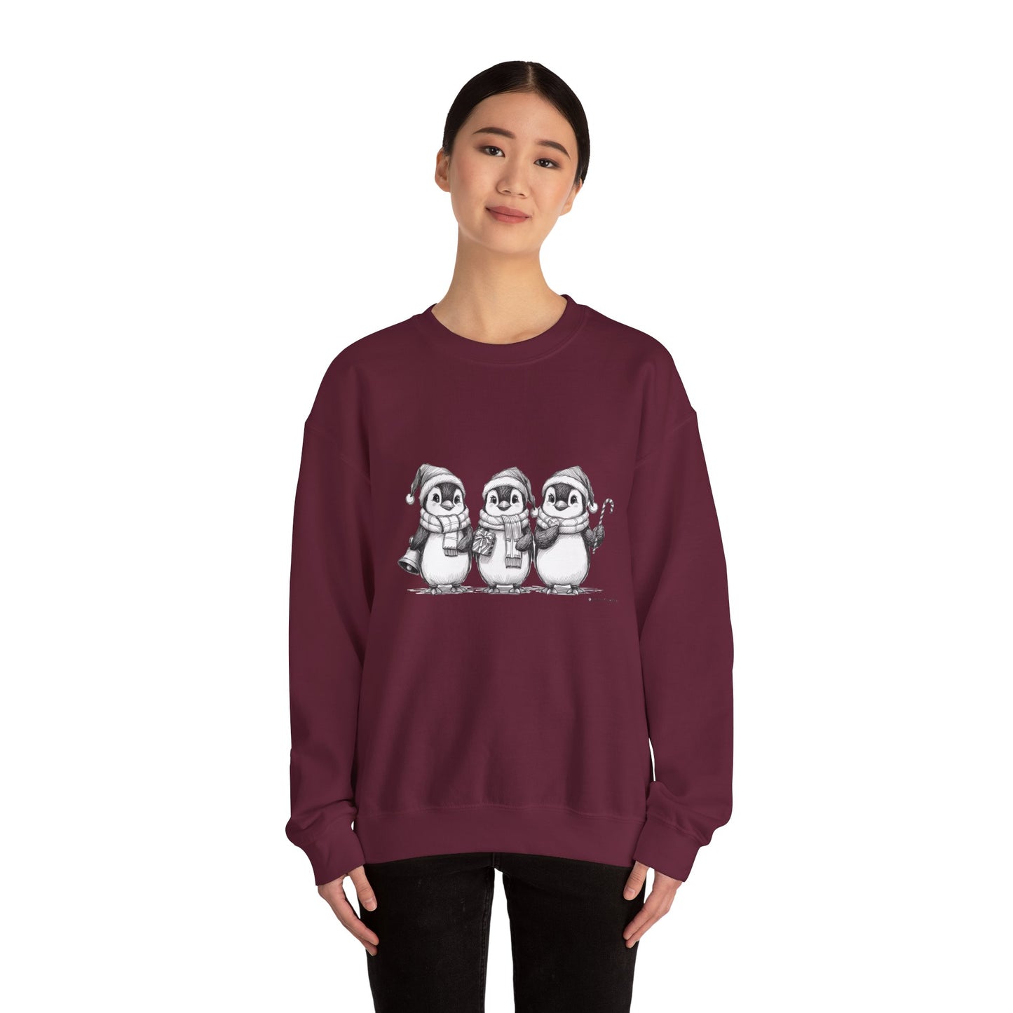 Winter Penguin  Sweatshirt