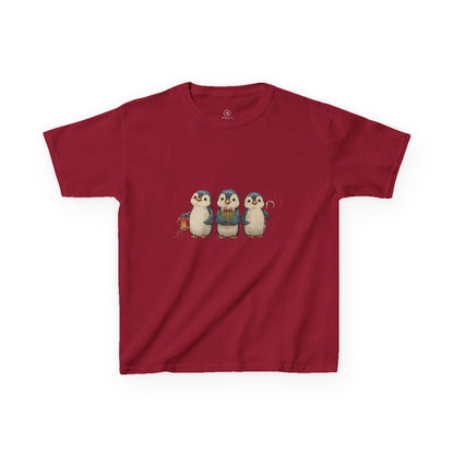 Whimsical Penguin Kids Tee