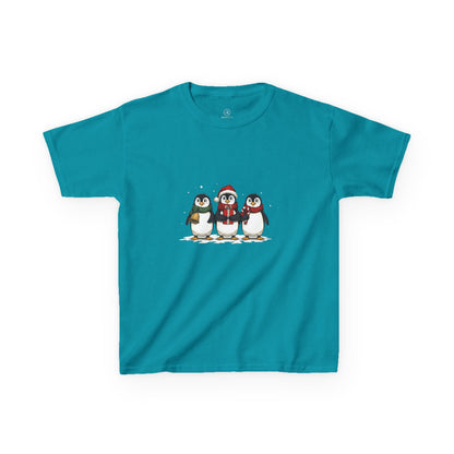 Christmas Penguin Kids Tee