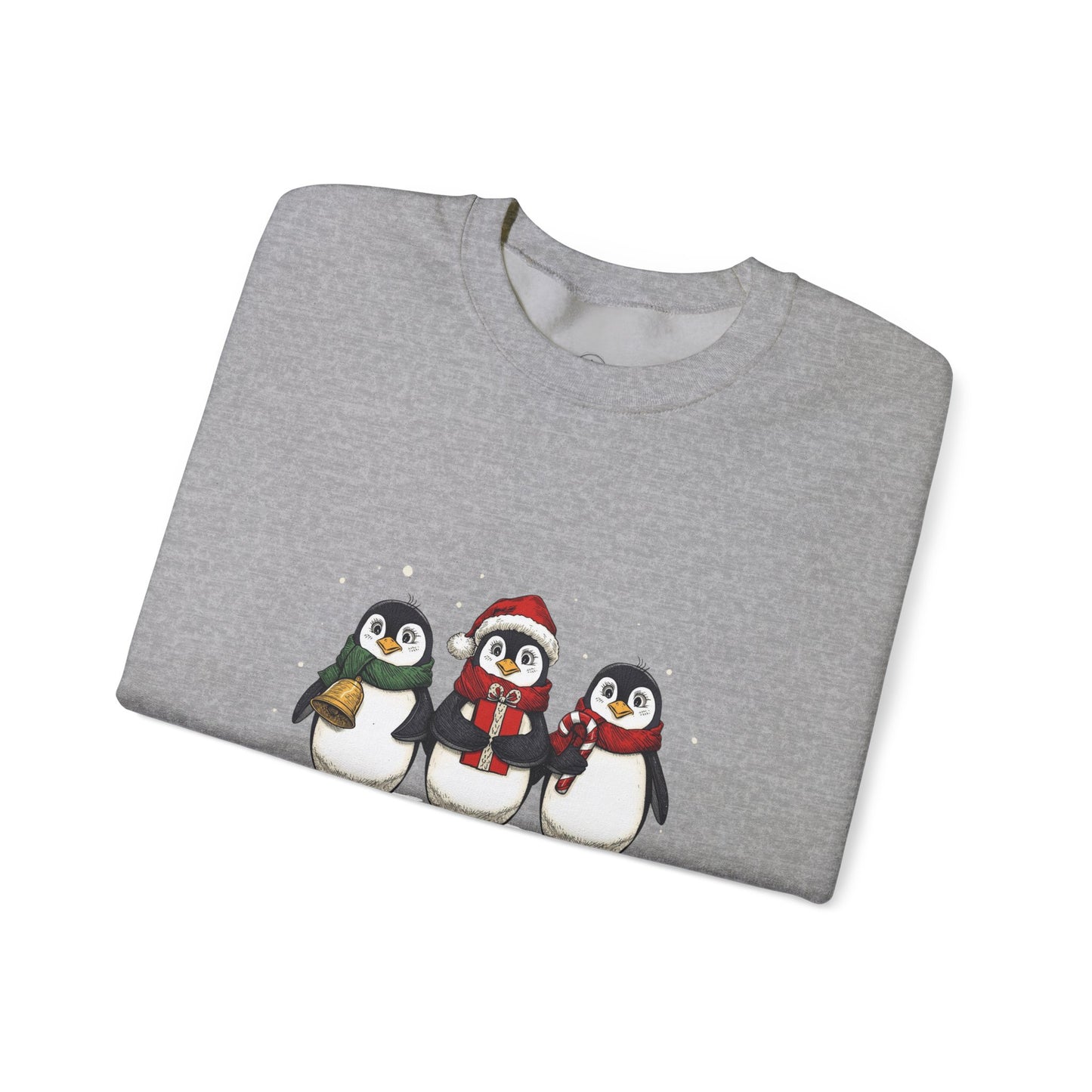 Cozy Holiday Penguin Sweatshirt