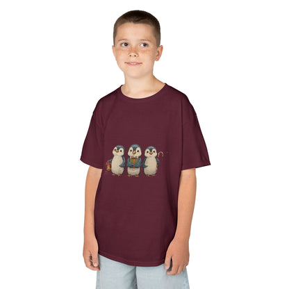 Whimsical Penguin Kids Tee