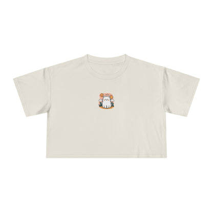 Mini Cat Crop Tee