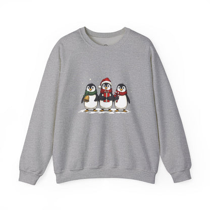 Cozy Holiday Penguin Sweatshirt