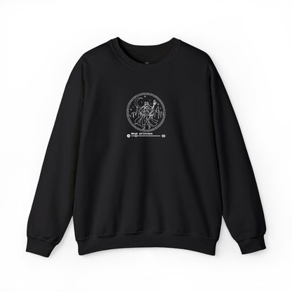 Moon Princess Crewneck Sweatshirt - White Stitching