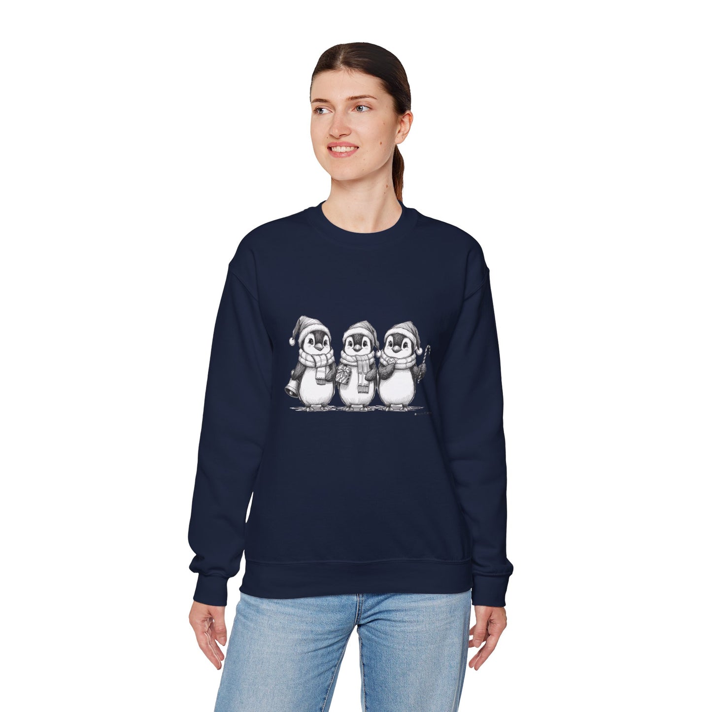 Winter Penguin  Sweatshirt