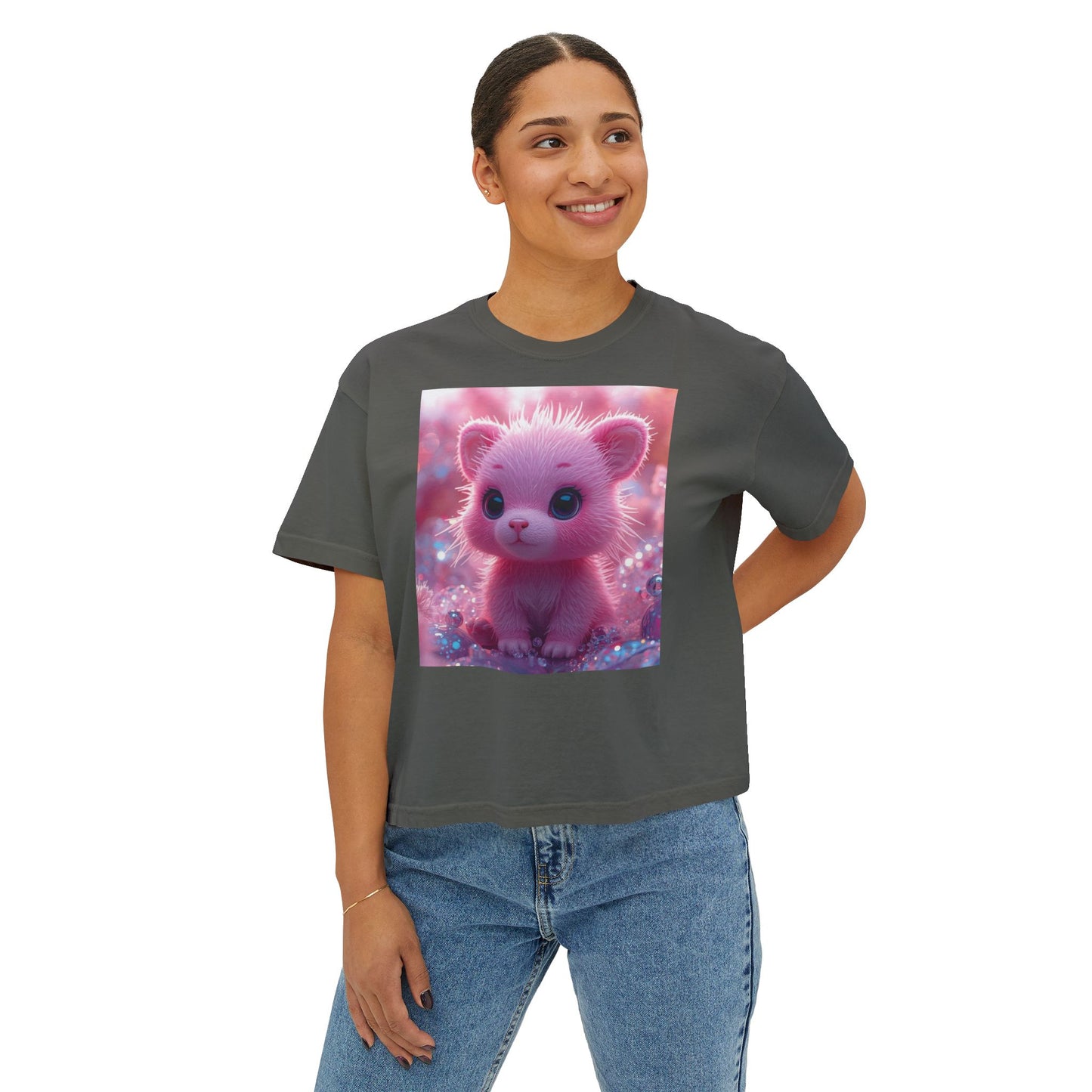 Pinky — Boxy Tee