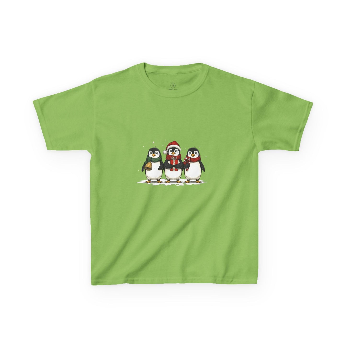 Christmas Penguin Kids Tee