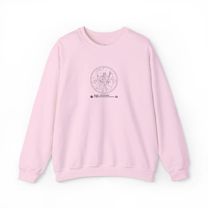 Moon Princess Crewneck Sweatshirt - Black Stitching