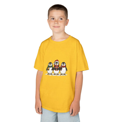 Christmas Penguin Kids Tee