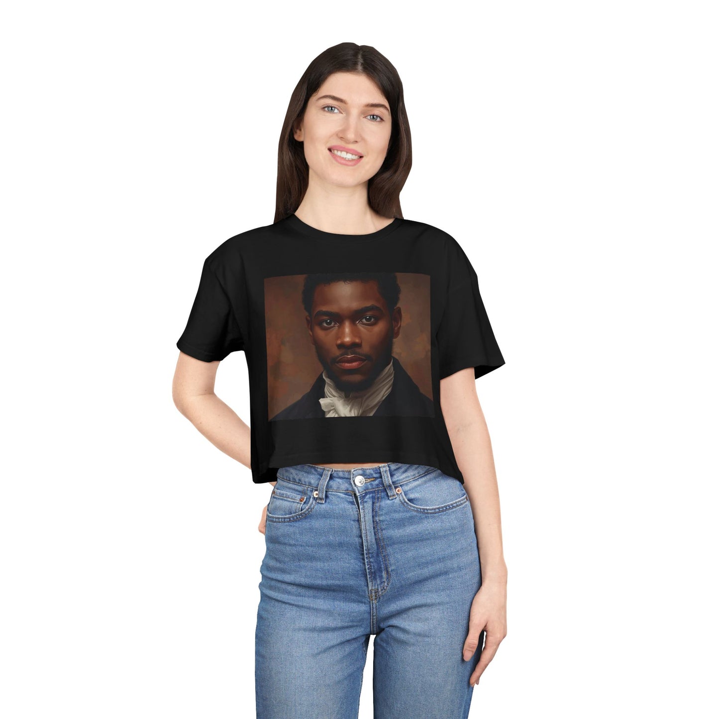 Vintage Portrait Crop Tee