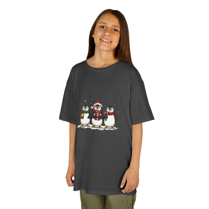 Christmas Penguin Kids Tee