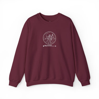 Moon Princess Crewneck Sweatshirt - White Stitching