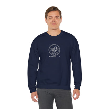 Moon Princess Crewneck Sweatshirt - White Stitching