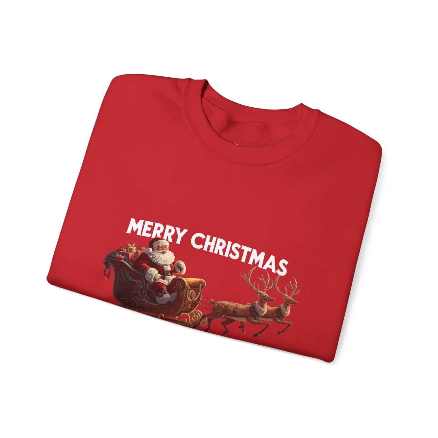 Christmas Santa Sleigh Sweatshirt