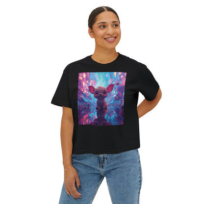 Neon Cutie — Boxy Tee