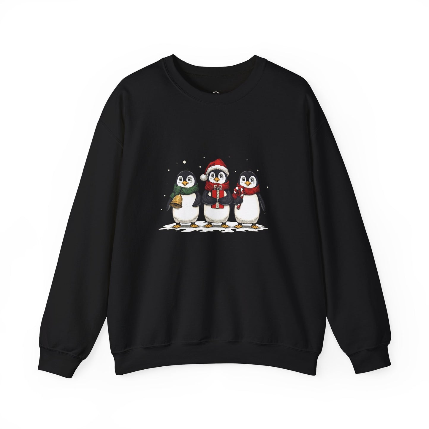 Cozy Holiday Penguin Sweatshirt