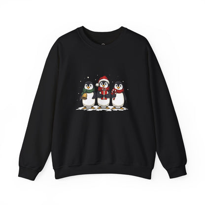 Cozy Holiday Penguin Sweatshirt