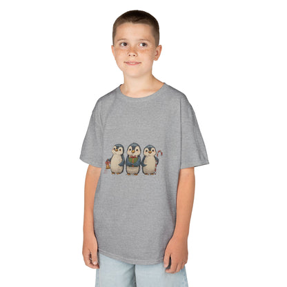 Whimsical Penguin Kids Tee