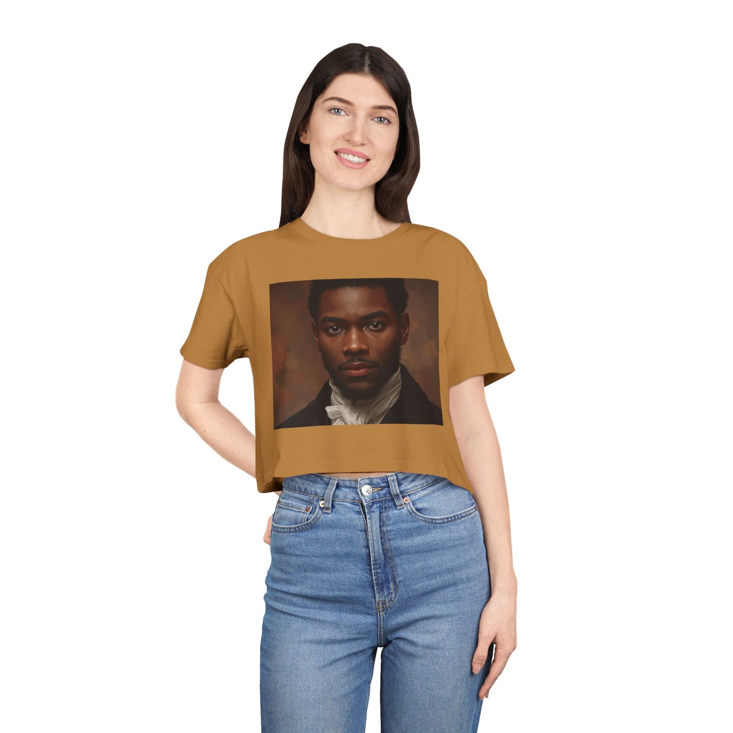 Vintage Portrait Crop Tee
