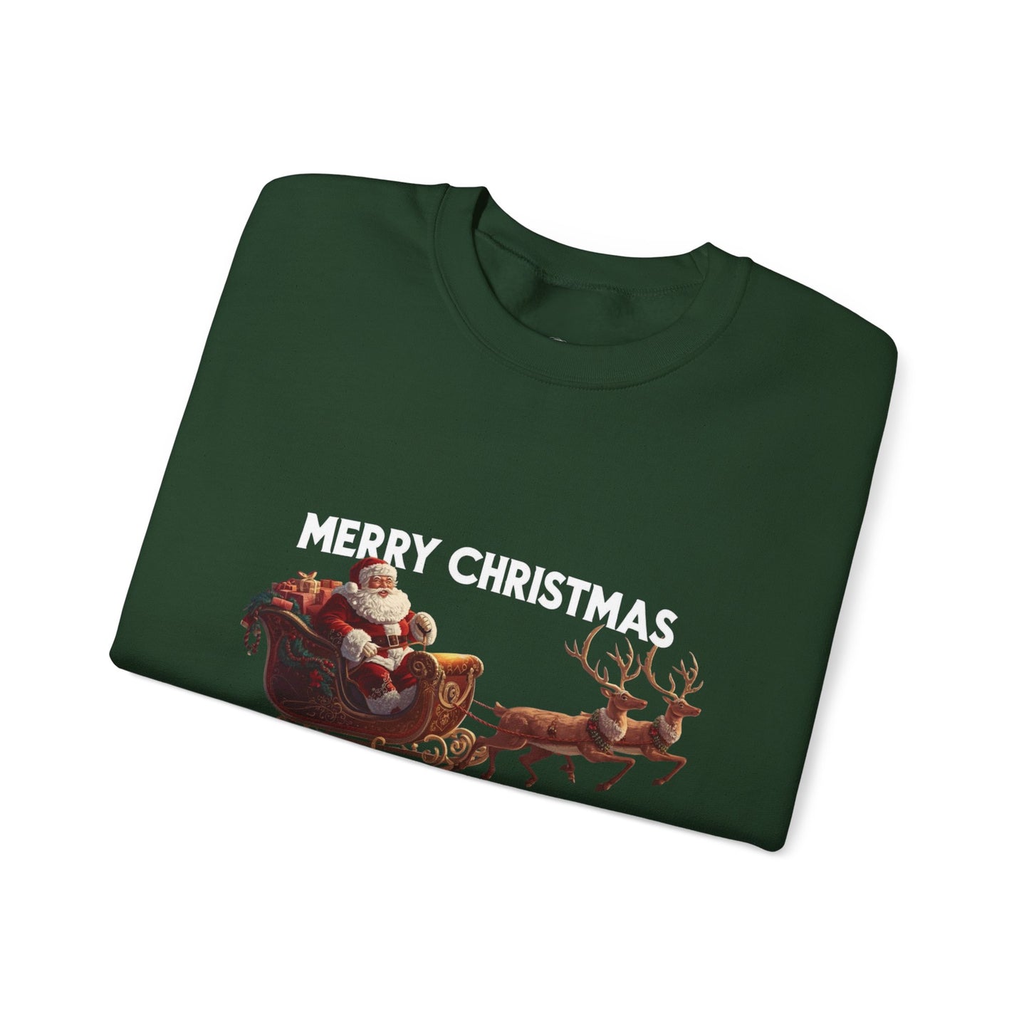 Christmas Santa Sleigh Sweatshirt