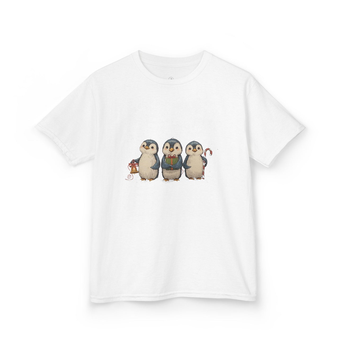 Whimsical Penguin Kids Tee