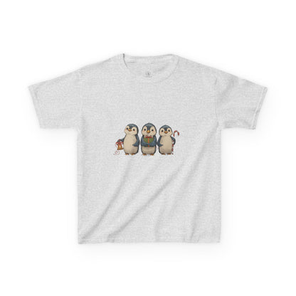 Whimsical Penguin Kids Tee
