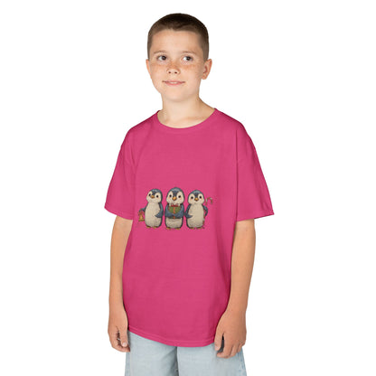 Whimsical Penguin Kids Tee