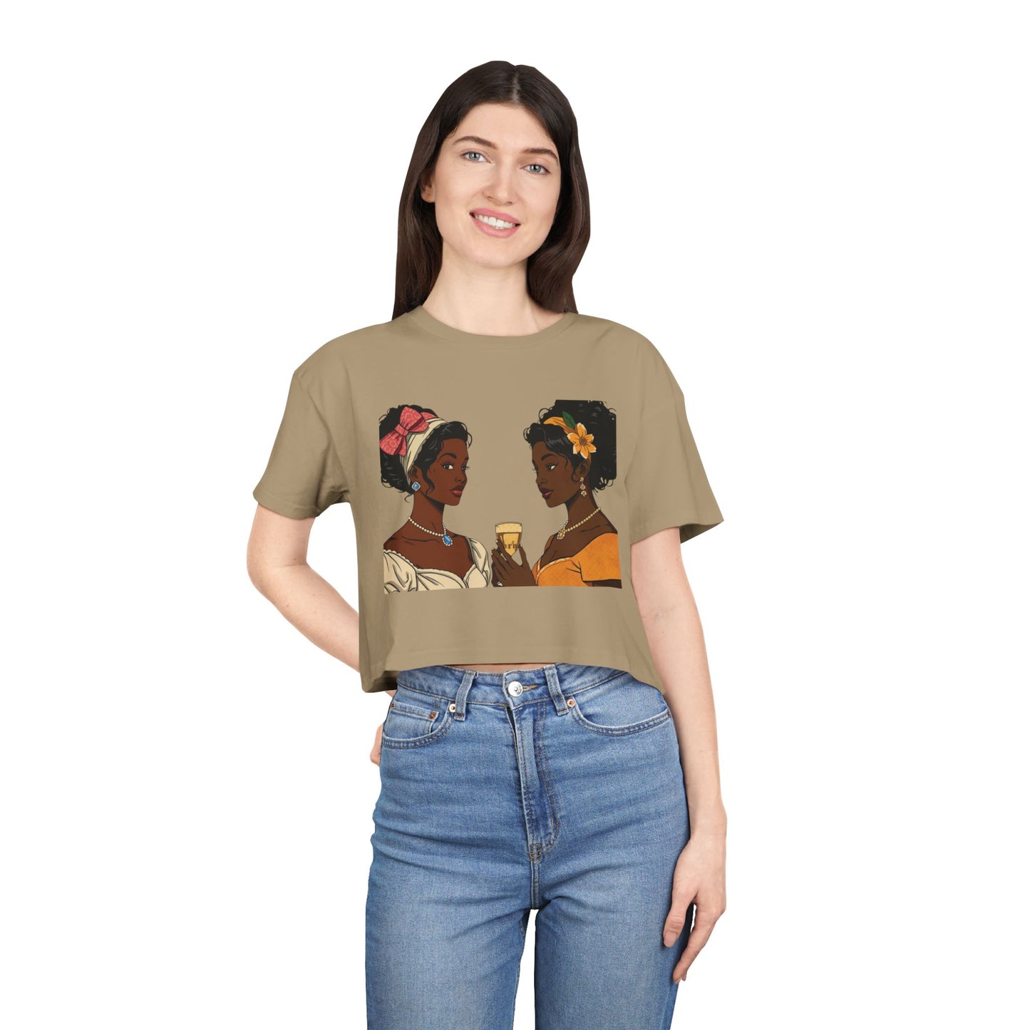 Sisterly Love — Crop Tee