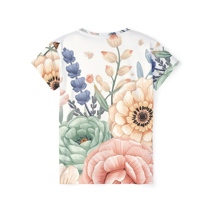 Floral Watercolor — Jersey Tee