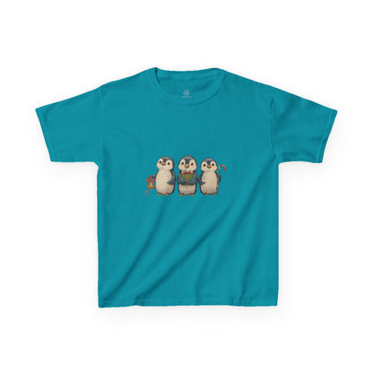 Whimsical Penguin Kids Tee