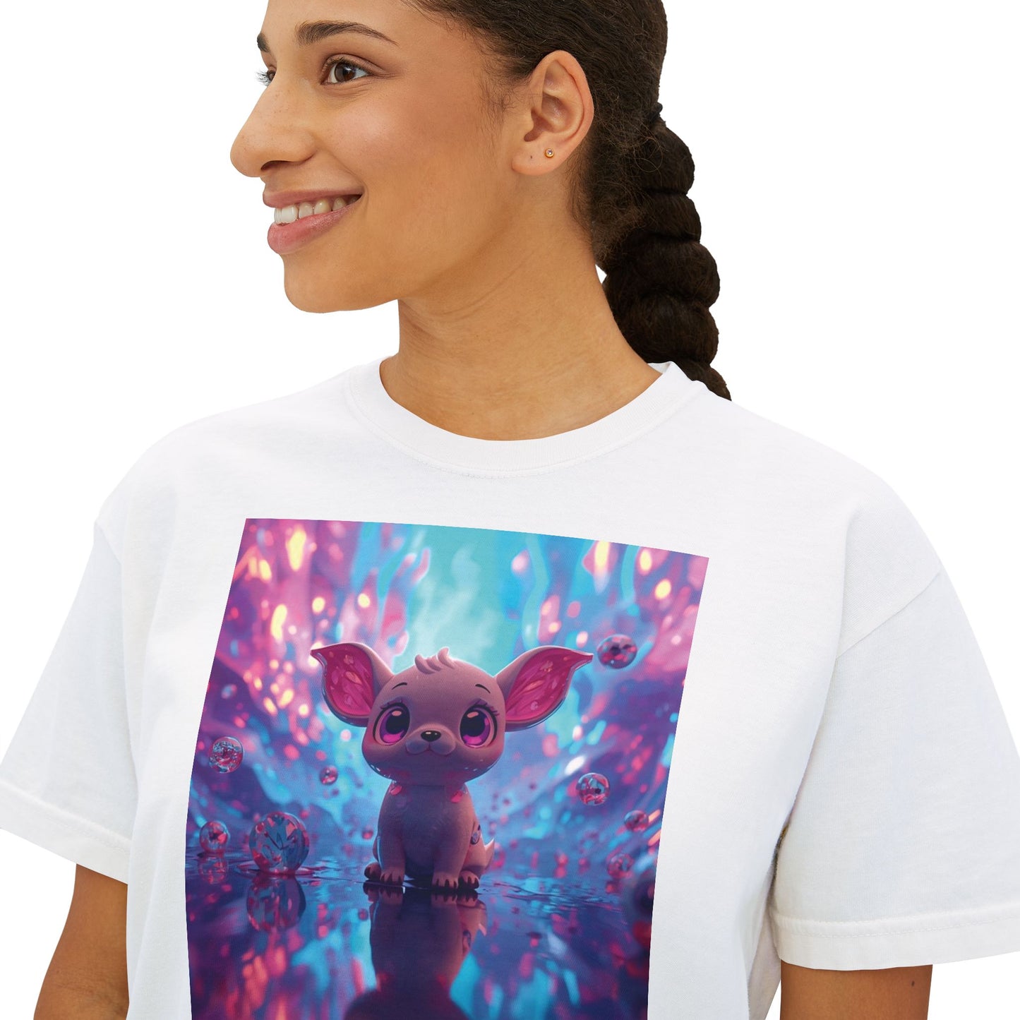 Neon Cutie — Boxy Tee