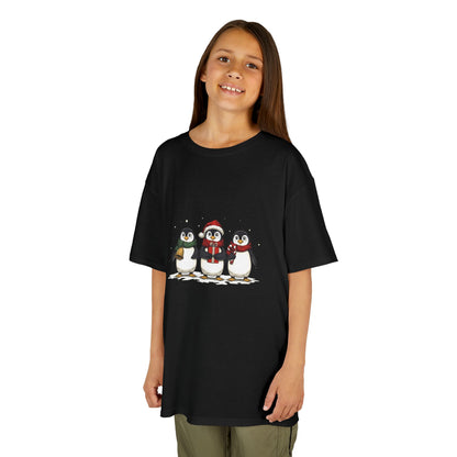 Christmas Penguin Kids Tee