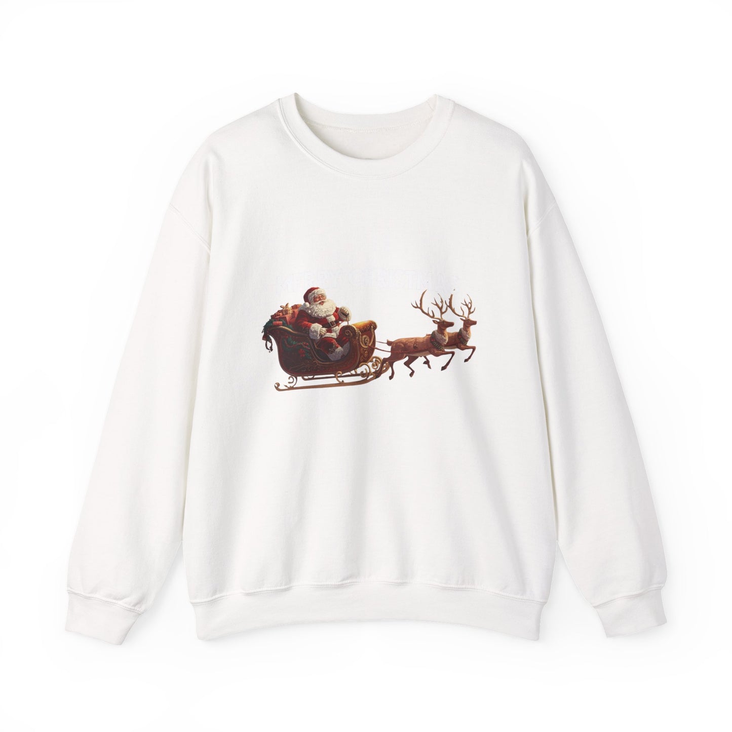 Christmas Santa Sleigh Sweatshirt