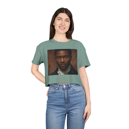 Vintage Portrait Crop Tee
