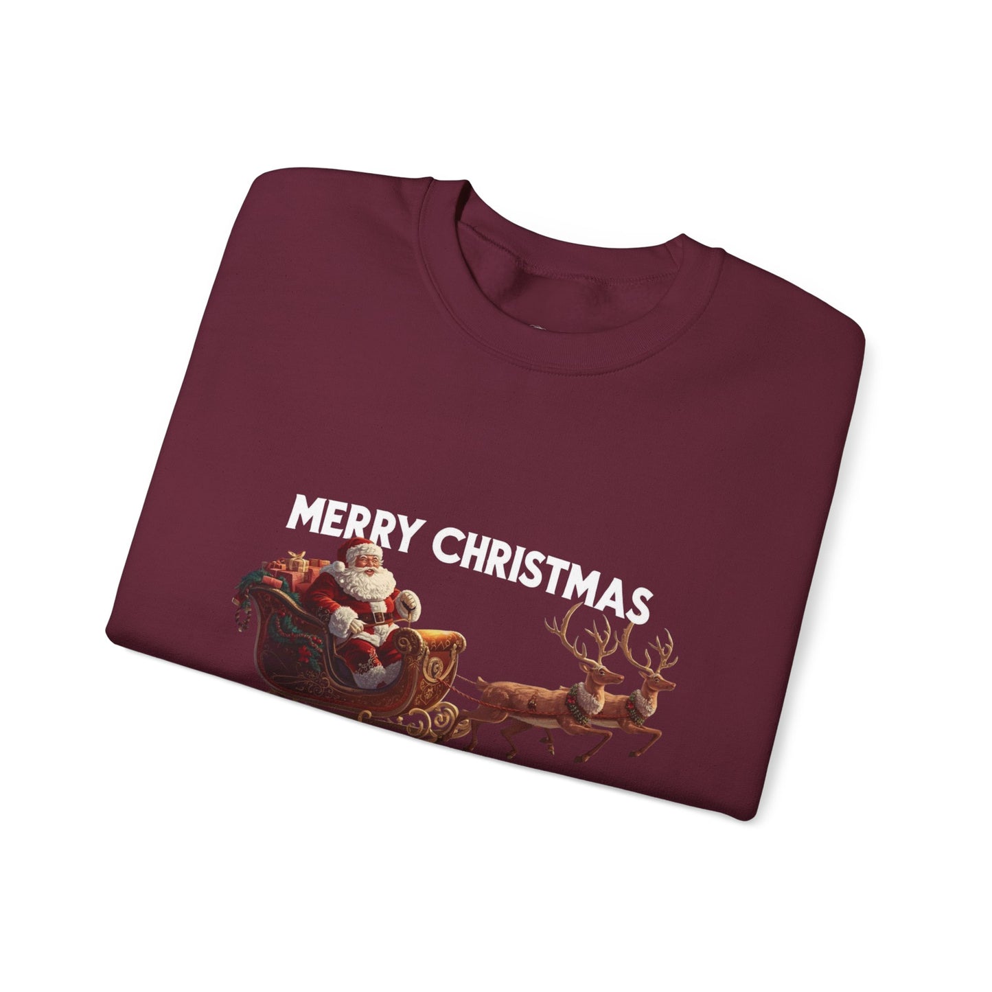 Christmas Santa Sleigh Sweatshirt