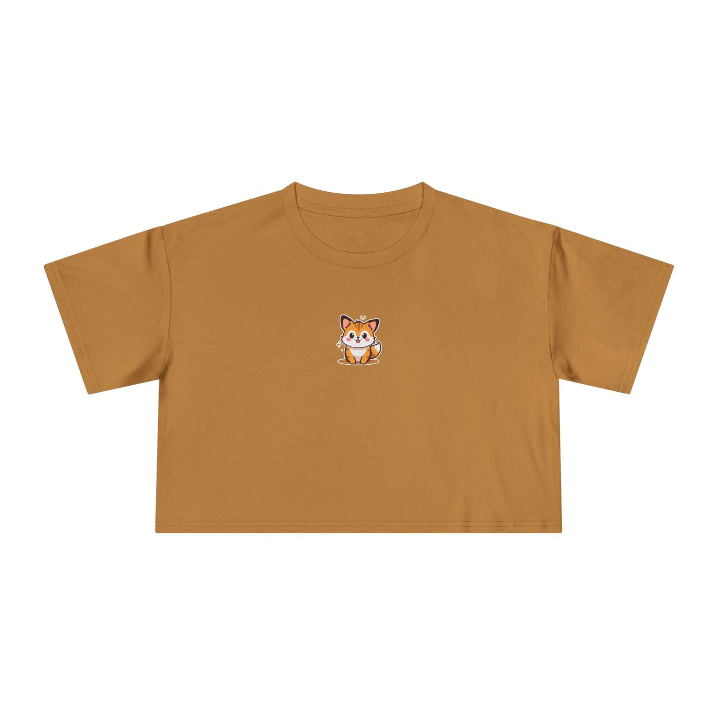 Mini Fox Crop Tee