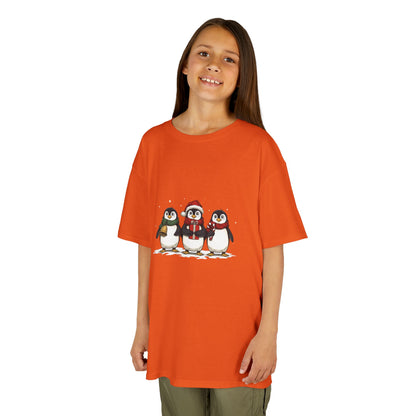 Christmas Penguin Kids Tee